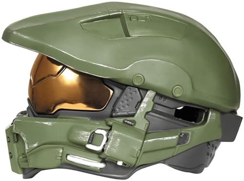 Disguise Halo Master Chief Light-Up Boys' Helmet , Green3