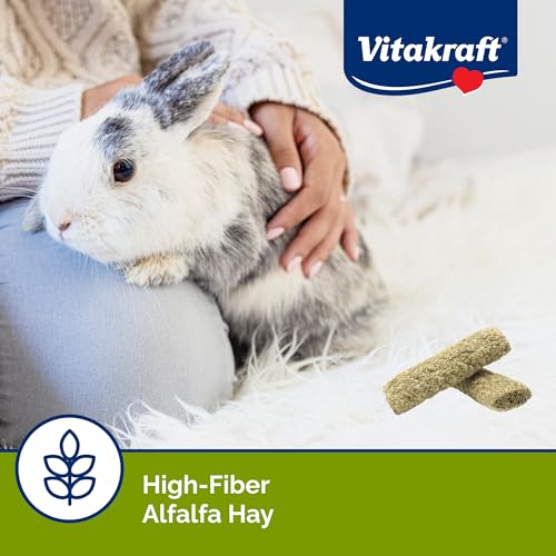 Vitakraft Slims with Alfalfa Rabbit, Guinea Pig & Small Animal Nibble Stick Treat, 1.76 oz - Thumbnail 3