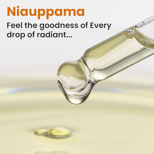 Image of Pureus Herbals Niauppama Vitamin C Face Serum for Glowing Skin with Niacinamide & Alpha Arbutin for reduce Pigmentation, Dark Spot, Acne Prone & Sensitive Skin | Skin Brightening Serum to clear Dull Skin | Women & Men (30 ml)