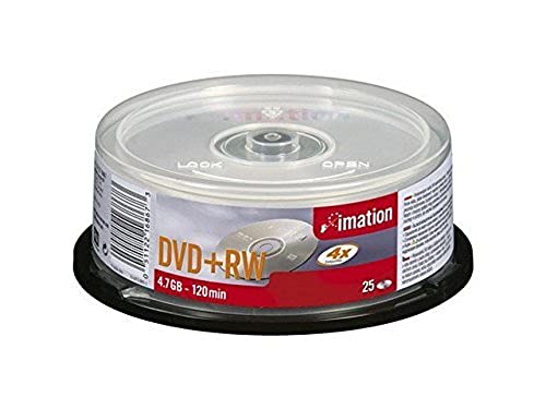 Imation I16867   Pack de 25 DVD+RW, 4X, 4.7 GB