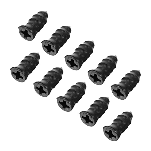 Happyyami 10Pcs Tire Repair Kit Vacuum Glue Nails for Motorcycle Car Durable Easy to Install Skid Tire Studs for Fast Efficient Repairs