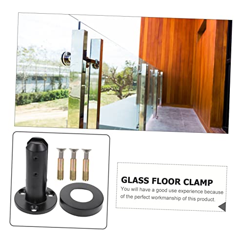 Tofficu Braçadeira De Vidro De Piscina Braçadeira De Armário De Porta Suportes Para Prateleiras Supo