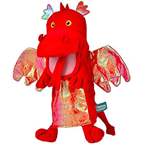 Tellatale- Marioneta Dragón Rojo, Color assorted colours lime green, 26 x 35cm (1) , color/modelo surtido Cover
