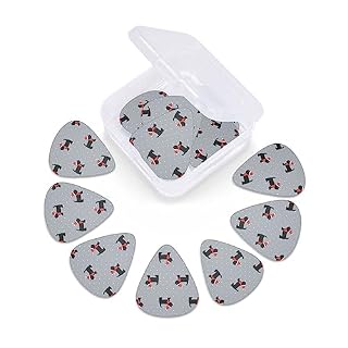Médiators de Noël en forme de chiens mignons – 12 médiators tendance et durables dans une boîte pour ukulélé guitare électrique basse - Les Beatles, Paul McCartney, John Lennon, RIngo Starr, George Harrison Médiators de Noël en forme de chiens mignons - 12 médiators tendance et durables dans une boîte pour ukulélé guitare électrique basse – Image 6