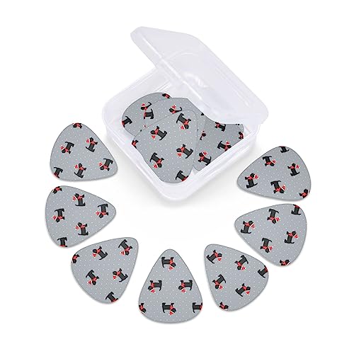 Médiators de Noël en forme de chiens mignons – 12 médiators tendance et durables dans une boîte pour ukulélé guitare électrique basse - Les Beatles, Paul McCartney, John Lennon, RIngo Starr, George Harrison Médiators de Noël en forme de chiens mignons - 12 médiators tendance et durables dans une boîte pour ukulélé guitare électrique basse – Image 7