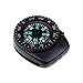 Ogquaton Mini Reloj de precisión portátil de 25 mm Banda de navegación con Clip Brújula de muñeca para Supervivencia Camping Senderismo Práctico y Popular