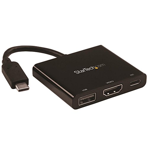 StarTech.com USB Type-C接続HDMIディスプレイ変換アダプタ 4K/30Hz Thunderbolt 3 互換 60W USB Power Delivery CDP2HDUACP