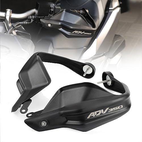 Protège-mains ADV350 au design noir épuré pour une finition parfaite