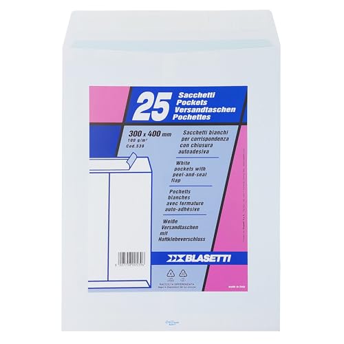 Enveloppe grand format 30x40 anti-déchirure avec bande adhésive protectrice