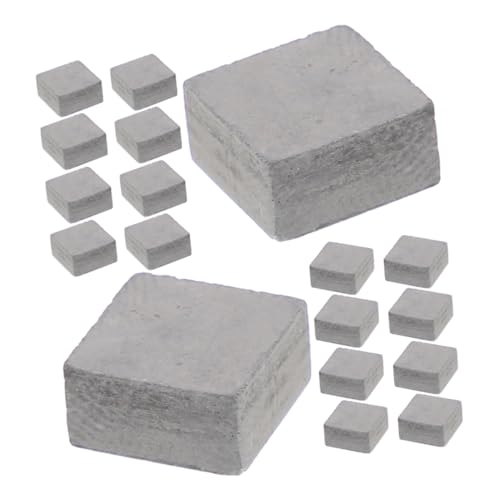 Sosoport 30Pcs Miniature Realistic Bricks for DIY Projects Building Blocks