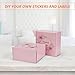 HORLIMER 8x8x4 inches Shipping Boxes Set of 25, Pink Corrugated Cardboard Gift Box for Packing, Mailing, Small Business