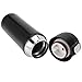 Liukouu Thermos isolés en Acier Inoxydable, Bouteille d'eau Thermos, extérieur scellé étanche à Longue durée d'action de 350 ML pour Le Bureau à Domicile(Black)