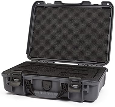 Nanuk DJI Osmo Waterproof Hard Case with Custom Foam Insert for DJI Gimbal Stabilizer Systems Including Osmo, Osmo+ and Osmo Mobile - 910-OSM17 Graphite