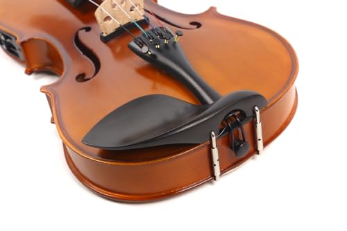Vetimobato 4 String Acoustic Electric Viola 16 inch Maple Spruce Handmade Ebony Fittings Solid Wood Electric Viola (Natural,16 inch)