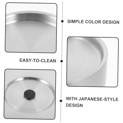 Plato Sashimi de Acero Inoxidable Cabilock para Sushi miniatura 6