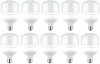 Kit 10 Lâmpada Led Bulbo 50w Alta Potência 6500k Luz Branca Fria