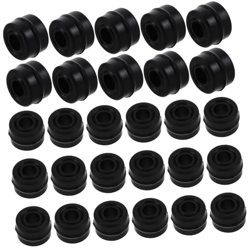 MAGICLULU 50piezas Juntas De Goma Para Aire Acondicionado Abridor De Refrigerante De Coche Accesorios De Mantenimiento Automotriz Sello De Aire Acondicionado Automotriz De Reparación De Auto