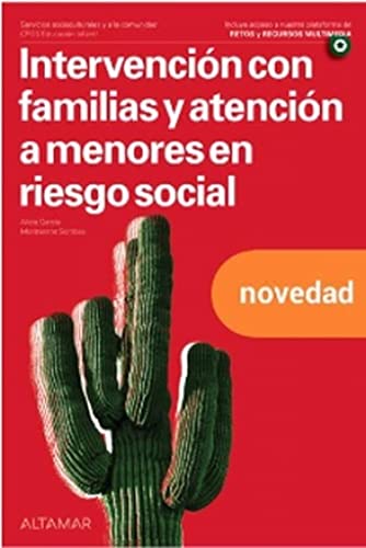 Portada de Intervención con familias y atención a menores en riesgo social