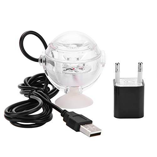 Acouto Réservoir Spot 9 * 8 * 8 Aquarium étanche Mini LED Spots Submersible Fish Tank Lamp