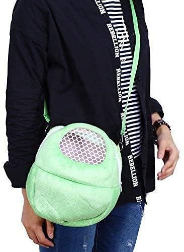 Image of Litewoo Sugar Glider Carrier Travel Bag Breathable Portable Pouch (Green)