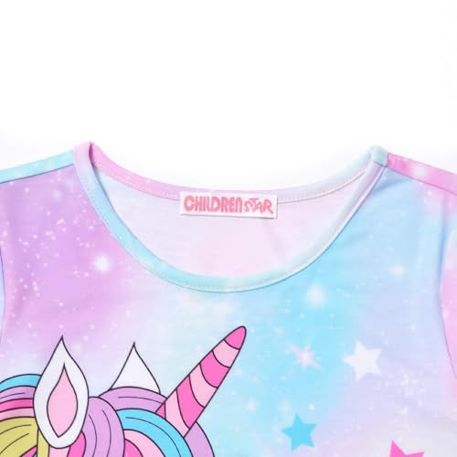 CHILDRENSTAR Girls Pajamas Set Kids Pjs Long Sleeve Cotton Fall Winter Sleep Clothes3