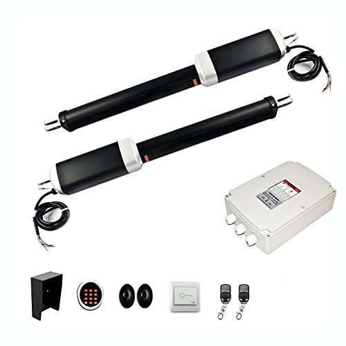 ALEKO GG900ACC Automatic Dual Swing Gate Opener and Accessory Kit for Gates up to 20 Feet Long 900 Pounds