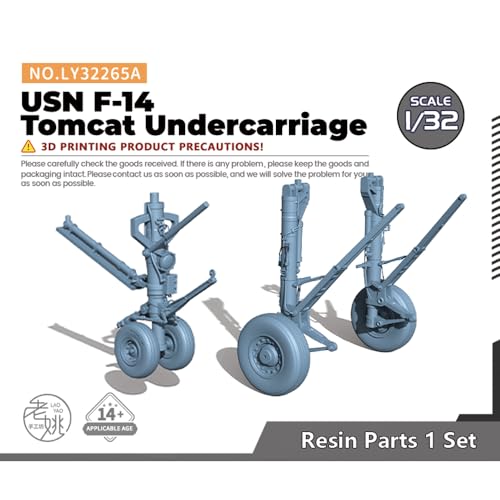 F-14 Tomcat Undercarriage 1/32 MRY-SFW XJ32265A train solide - 2