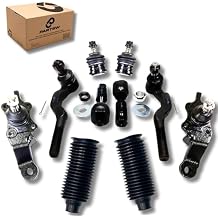 PartsW 10pc Front Suspension Steering Kit for Toyota Tacoma 1995-2004 4WD, for Tacoma PreRunner 1998-2004 2WD