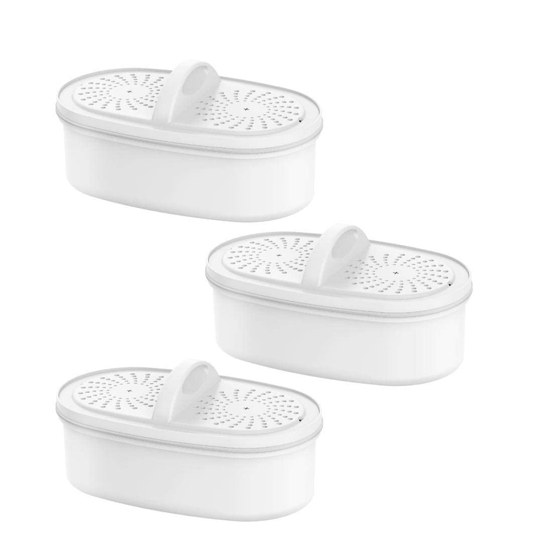 Original] 3 Pack Waterdrop WD-PF-01A Plus NSF Certified Replacement Filters For All Waterdrop Pitcher And Dispenser Filtration System, Reduces PFAS, PFOA/PFOS, With 1 Pack Alkaline Water Filter