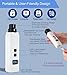 Upgrade Electric Pet Nail Grinder with LED Lights - 2-Speed Super Quiet and Low Vibration Rechargeable Cat Nail Trimmers,Professional Painless Pet Paws Grooming Tool, Small Medium Anxious Dogs & Cats