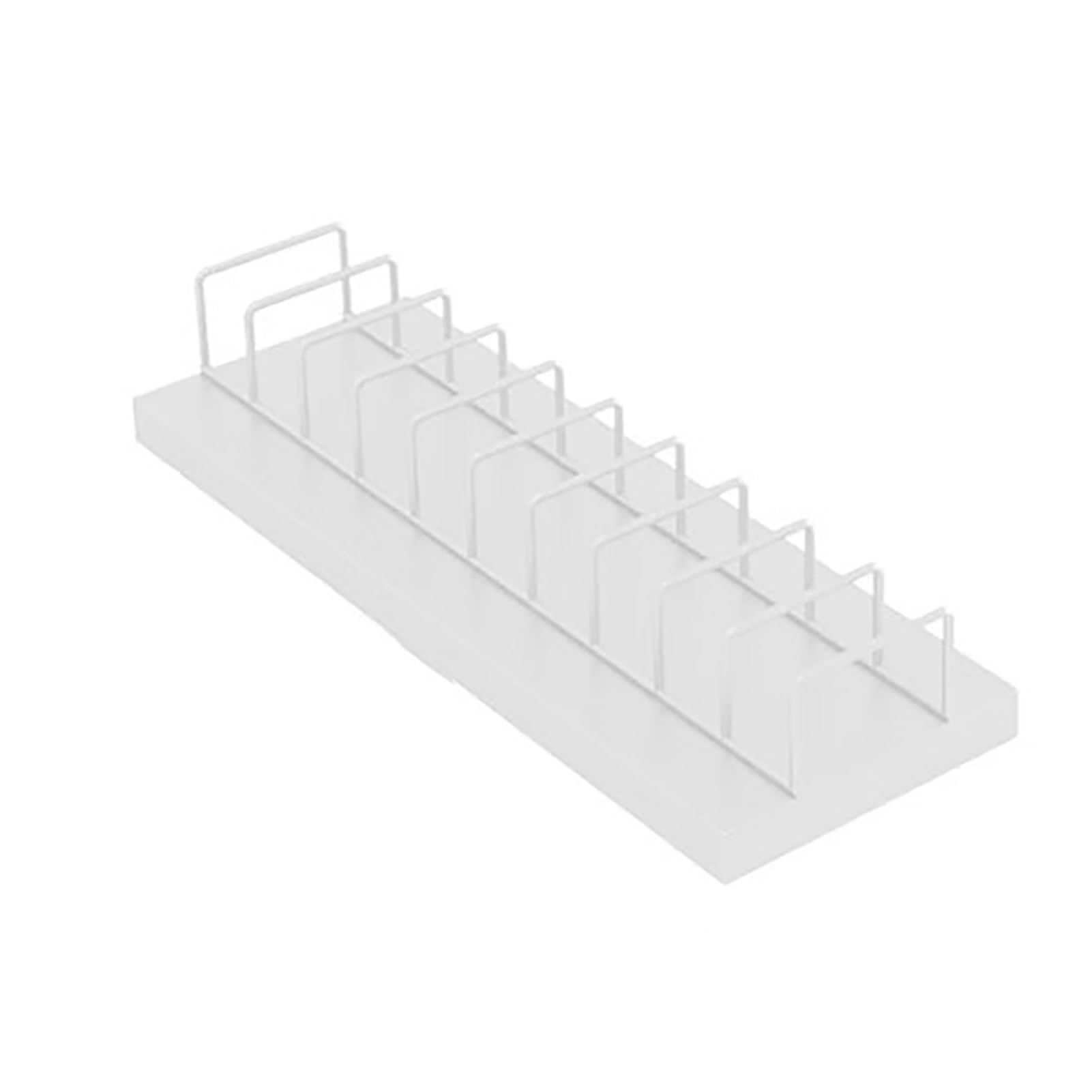 YNBSHGAA Metal Porcelain Tile Sample Rack - Desktop Display for Space-Saving in Retail and Warehouse,White-S