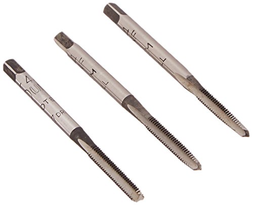 Alfa Tools CSHTS70511 5-44 Carbon Steel Hand Tap Set Taper/Plug/Bottom