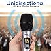 PYLE Portable UHF Wireless Microphone System - Professional Battery Operated Handheld Dynamic Unidirectional Cordless Microphone Transmitter Set w/Adapter Receiver, for PA Karaoke DJ Party - PDWMU105