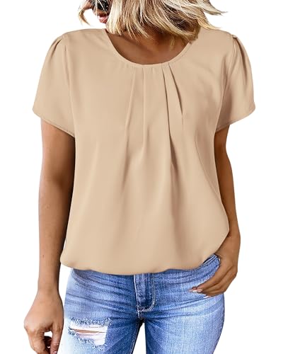 Save 50% on PRETTYGARDEN Women's Pleated Tunic Tops - Use code BKJL96MU - Image 2
