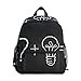 Produktbild Frage Ausrufezeichen Glühbirne Rucksack Rucksack Kleine Daypack Taschen für Mädchen Jungen