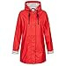 Produktbild Ankerglut Damen Friesennerz Regenmantel Kapuze Wasserdicht Wetterfest Windbreaker Übergangsjacke #ankerglutzauber Regenjacke, red, 42