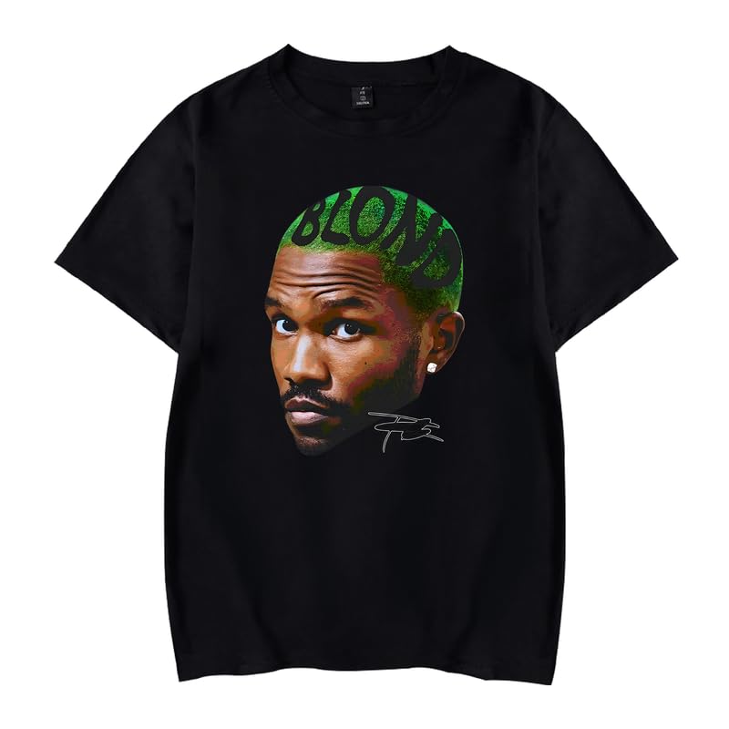 Shirt Rapper Fashion Merch Tshirts Concert Album Cover Graphic Tees for Men Women Black