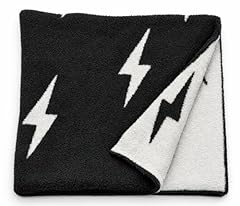Black/White Lightning Bolt