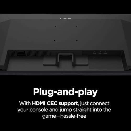 Image of Lenovo Legion LOQ 32Q-10 Gaming Monitor, 31.5 inch QHD, Flat, VA, 180Hz, 0.5ms MPRT, AMD FreeSync, HDR10, Tilt Stand, 2X HDMI 2.1 and DP 1.4, Raven Black
