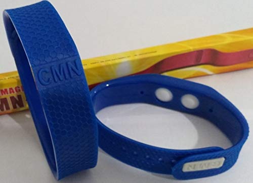 Pulseira Magnética Com Infravermelhos Azul CMN