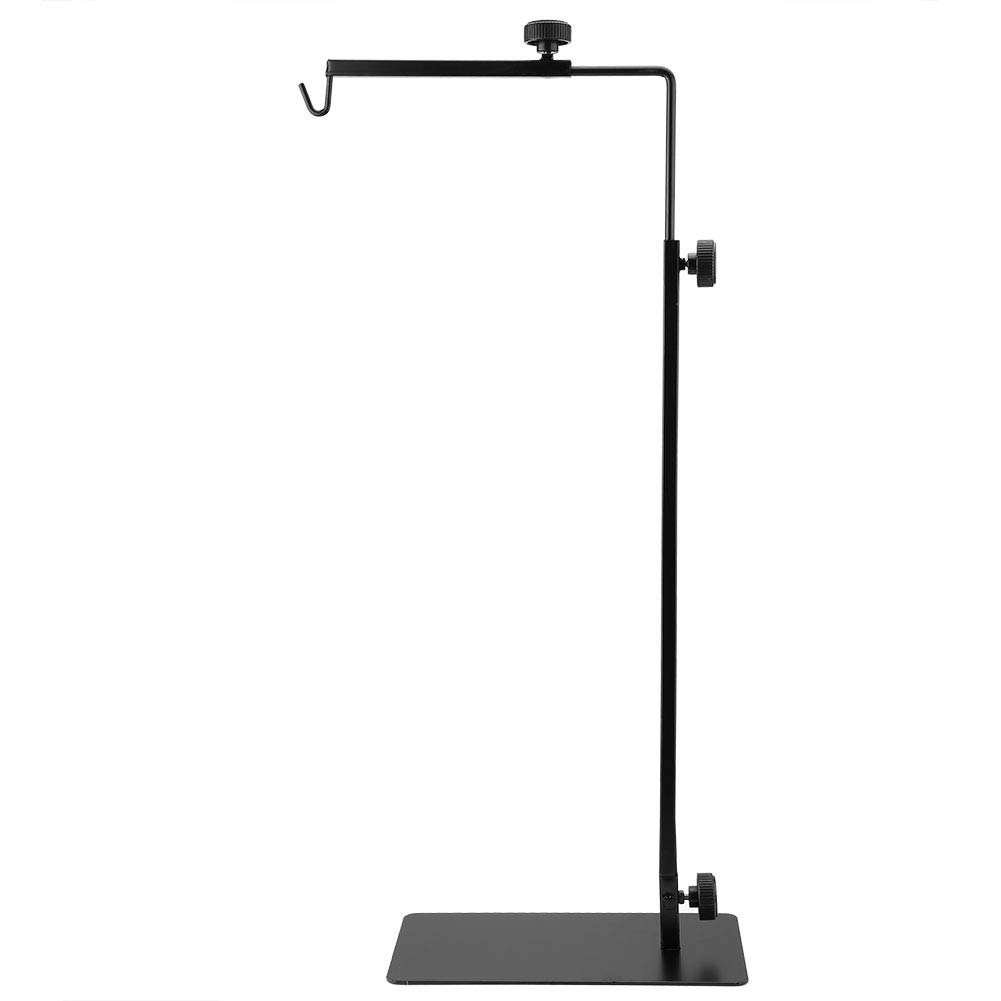 HOHXFYP Support de Lampe pour Reptile, Hauteur 25-37 Pouces, Largeur 9-15 Pouces, Support de Lampe Au Sol Réglable, Support de Suspension de Lampe Amovible en Fer pour Tortues Dragon Barbus