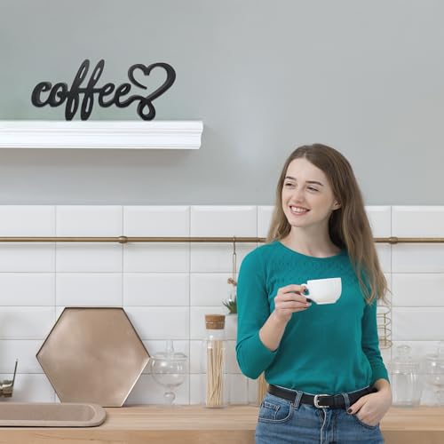 Coffee-Wooden-Bar-Decor-Sign-Farmhouse-Coffee-Accessories-Rustic-Wood-Coffee-Table-Sign-Kitchen-Plaque-94-X42-Wood-Plaque-With-Stand-Gift-For-Home-Kitchen-Tabletop-DecorBlack Coffee Wooden Bar Decor Sign Farmhouse Coffee Accessories Rustic Wood Coffee Table Sign Kitchen Plaque 94 X42 Wood Plaque With Stand Gift For Home Kitchen Tabletop DecorBlack