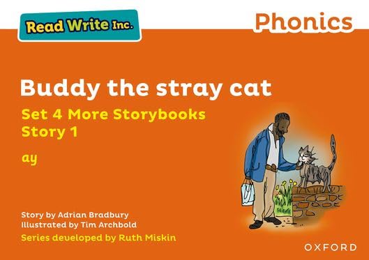 Read Write Inc Phonics: Orange Set 4 More Storybook 1 Buddy the stray ...