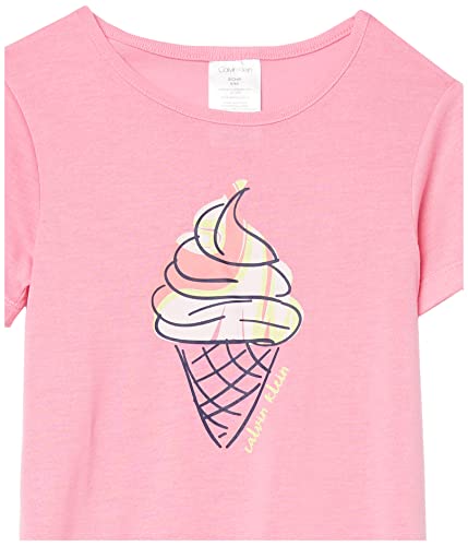 Calvin Klein girls Kids Top and Bottom Pajama Sleep Set Wear2