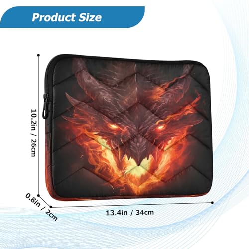 Funda para portátil Burning Dragon para laptops 13-14 pulgadas miniatura 3