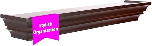 Repisa de pared Nexxt Madison, Espresso, 24 - pulgadas