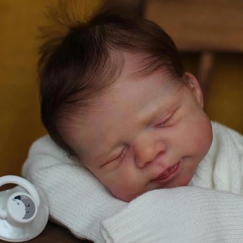 Muñeca Reborn Bebé 18 Pulgadas Silicona Realista miniatura 3
