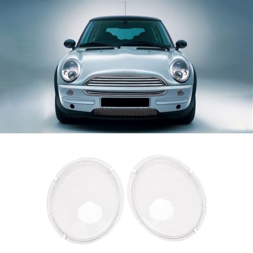 Couvercle d'objectif de phare pour Mini Cooper R50 R52 R53 de 2001 à 2006