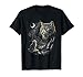 Exotic Shorthair Cat Howling Moon Vintage 90s Funny Graphic T-Shirt