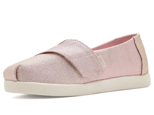 Image of TOMS, Girls, Alpargata (Little Kid /Big Kid), Pink 3, 4.5 Medium, Big Kid